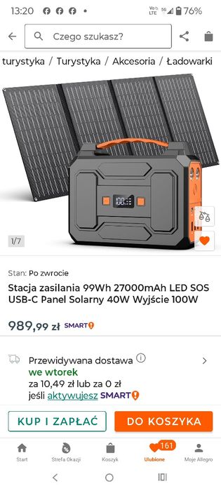 Przenośna stacja zasilania