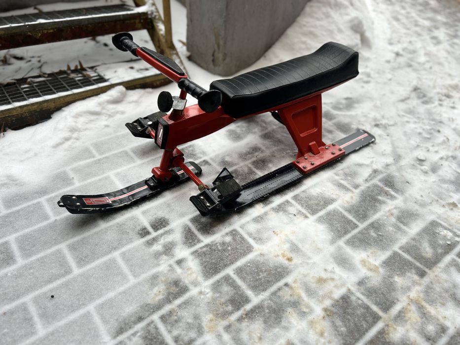 Nartosanki ussr snegokat z płozami z hamulcami prl