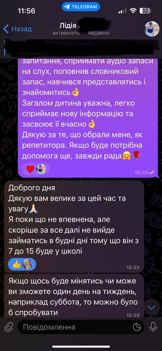 Вчитель англійської мови. Репетитор