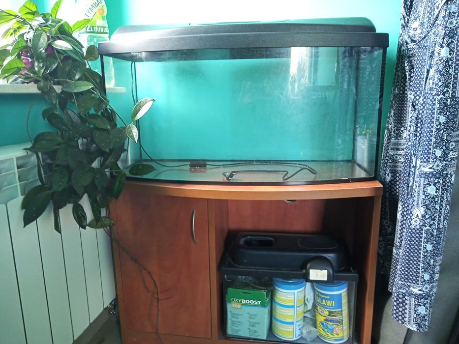akwarium 120l z szafką