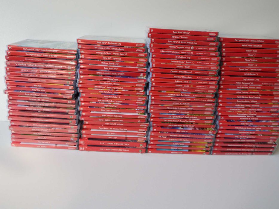 GRY Switch / Nintendo SWITCH / NS2 - MARIO - Zelda - Pokemon inne gry