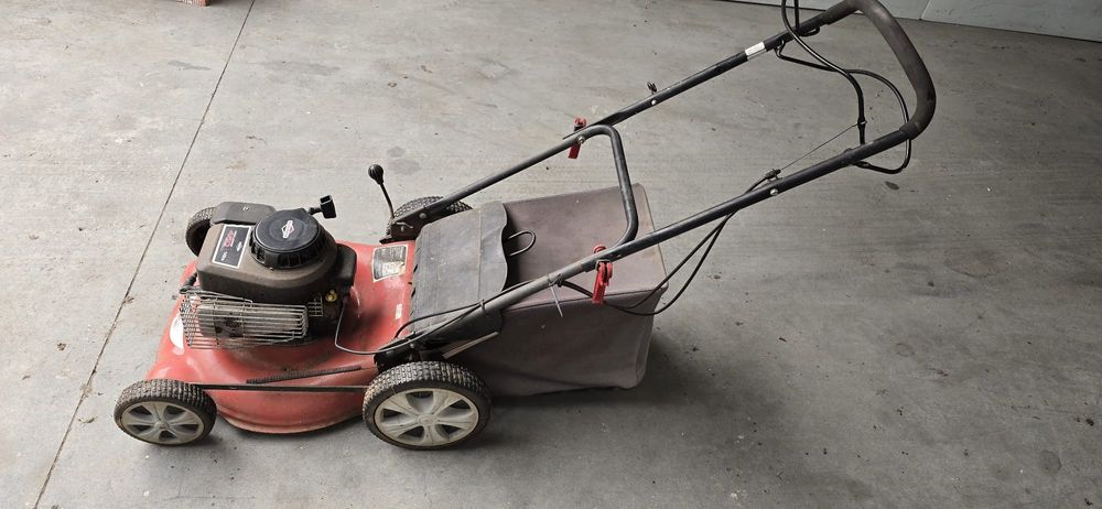 Máquina de cortar relva a gasolina