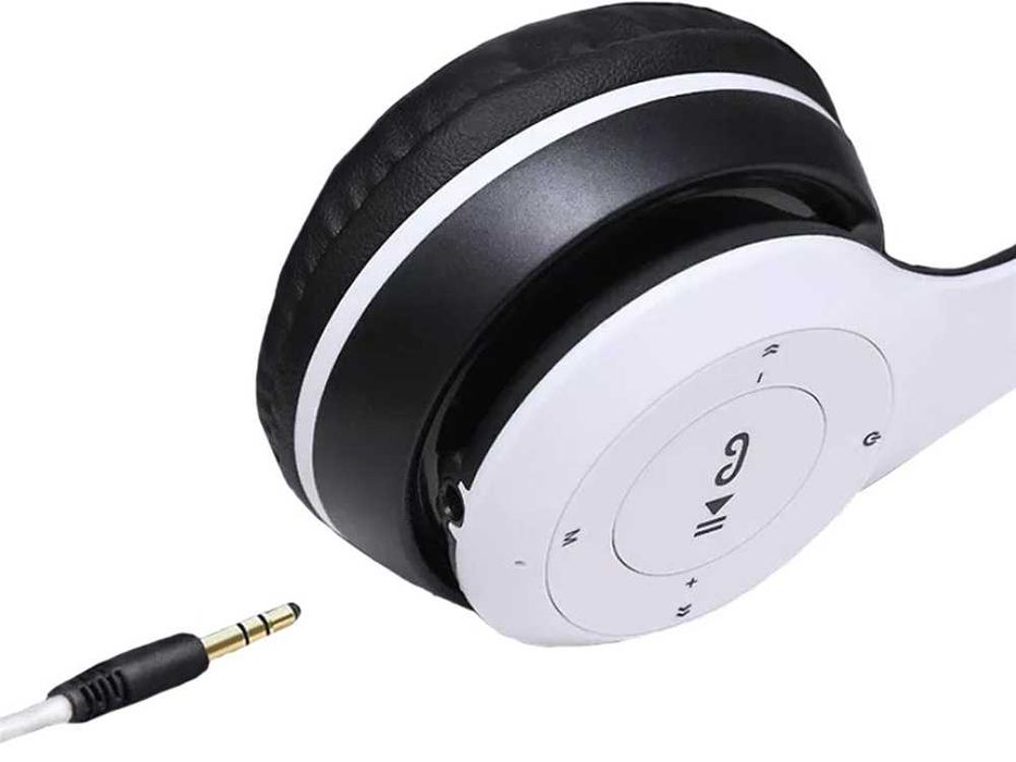 Auscultadores P47 5.05+EDR sem fio bluetooth com microfone MP3 Rádio