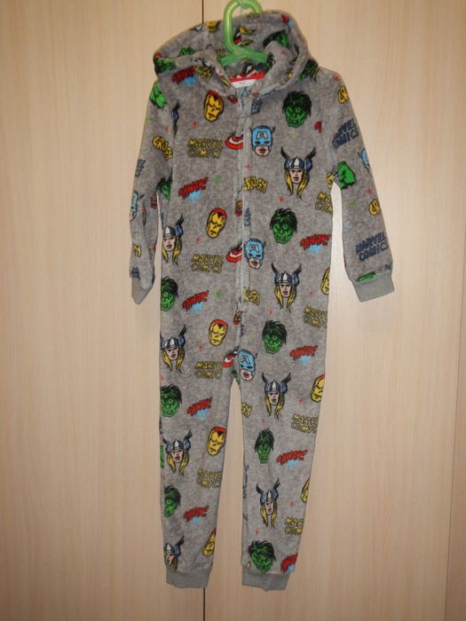 Флісовий сліп ромпер піжама marks & spencer p.110-116см(5-6років)