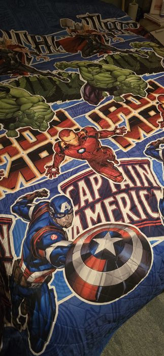 Edredão Heróis Marvel - casal 220x260