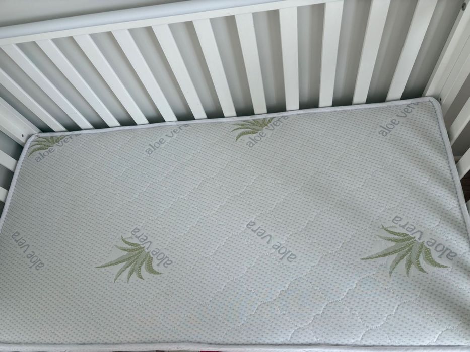 Дитяче ліжечко верес + маятник + колеса