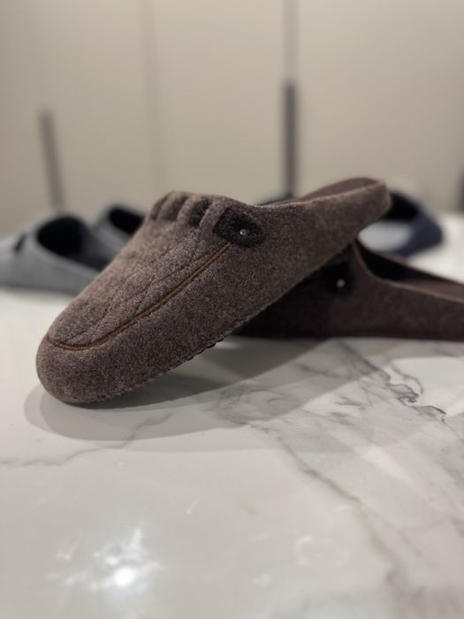 Капці чоловічі  домашні  з повсті.