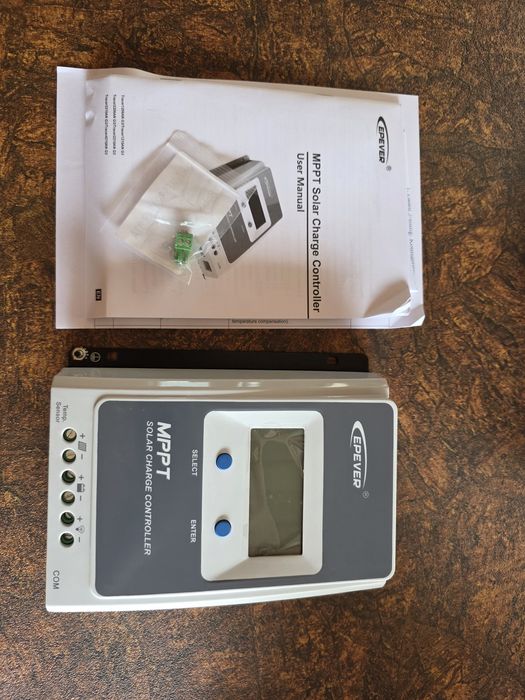 Regulator mppt epever 10a + zabezpieczenie do paneli