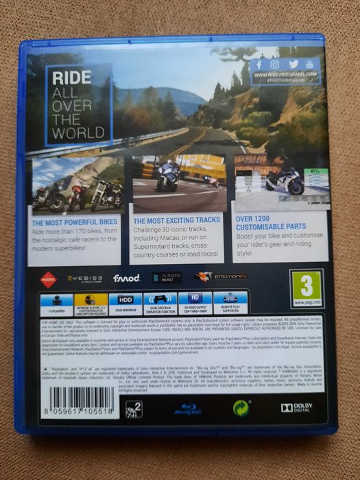 Ride 2 PS4 (stan 5/6)