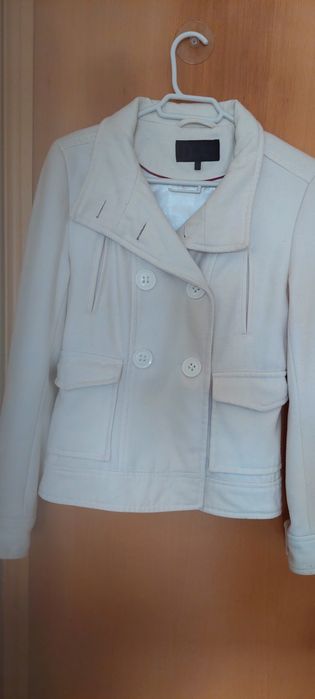 Casaco branco stradivarious M