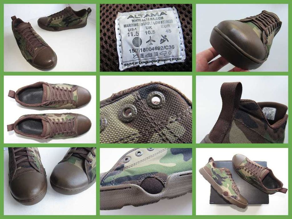 Тактические кроссовки Altama Maritime Assault Low M р. 45 (29.5см)