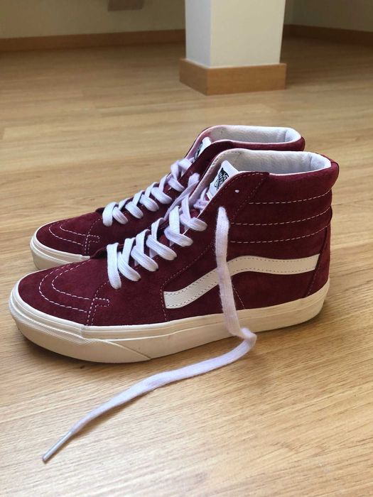 Vans vermelho/grená