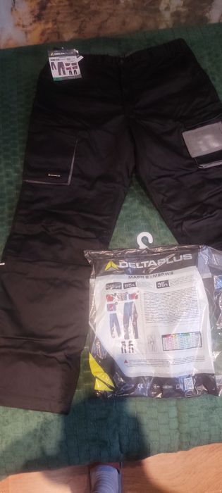 Spodnie zimowe ocieplane Delta Plus mach 2 wzmacniane rozmiar XL
