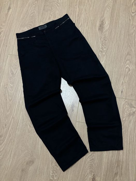 Штани Versace Jeans Couture made in italy вінтажні темно-сині size M-L