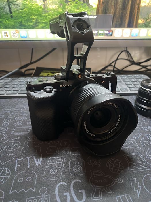 Equipamento video e fotografia