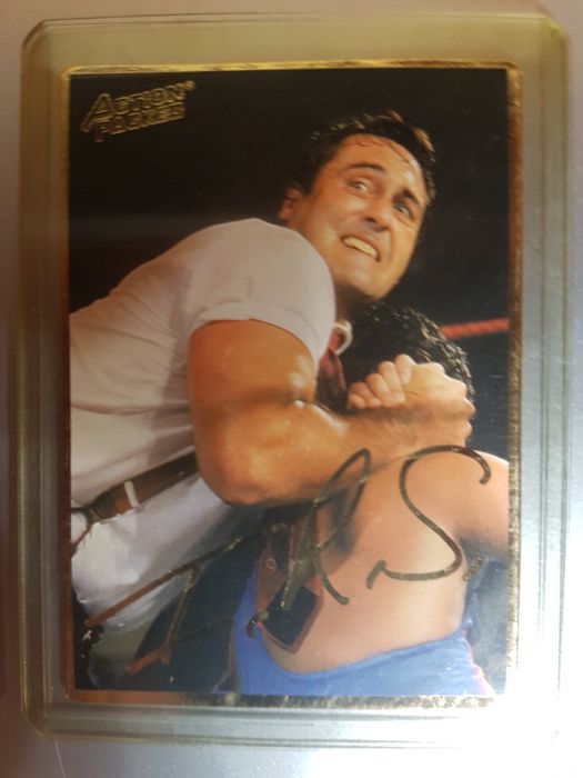 1994 Action Packed WWF #1 Bam Bam Bigelow and #2 IRS Nearly Mint, Plus Others64750891457027122