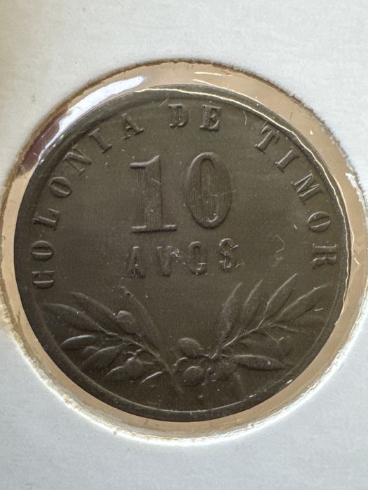 Moeda 10 Avos 1948 Timor