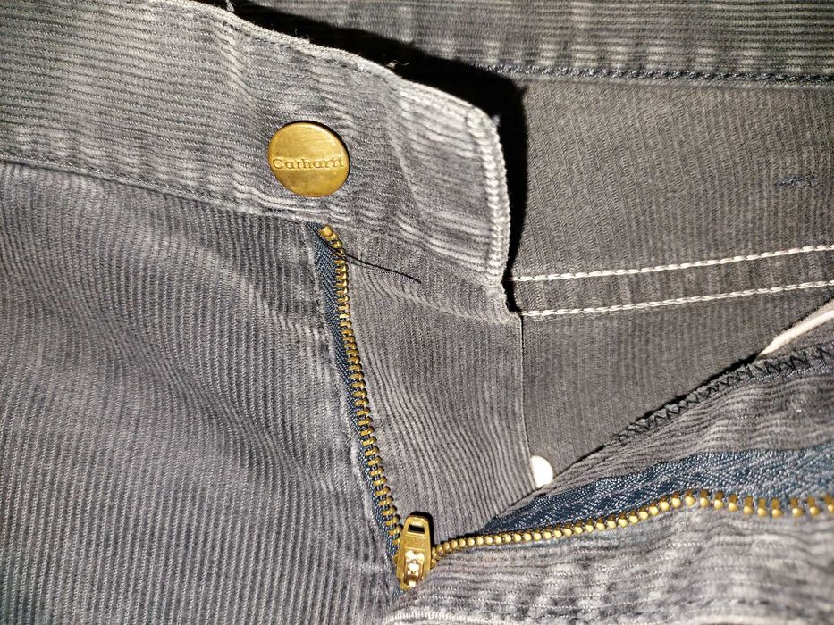 Calças Veludo Carhartt Slim Pant. Tam. M 30/32
