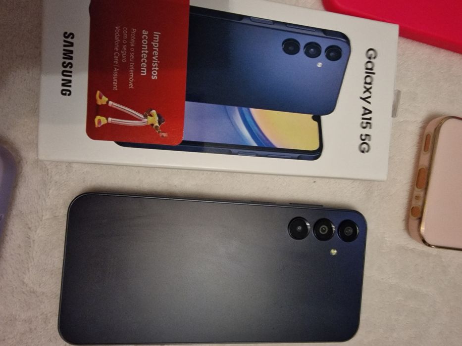 Samsung A15 5g está novo