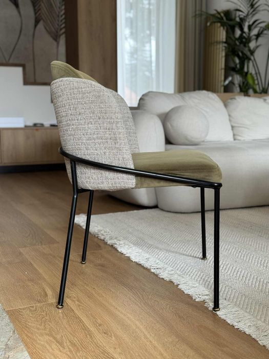 Krzesło Frederic Interieurs 86 oliwkowe