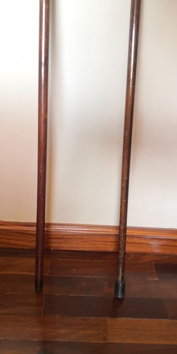 1 bengala em madeira