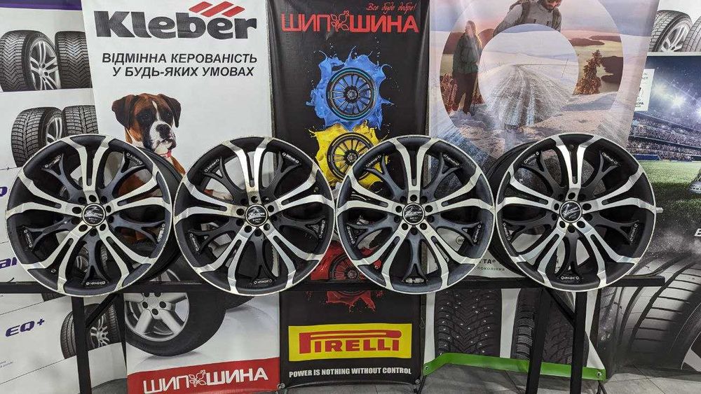 Диски Zunamee (подвійна розболтовка) 5/112 5/100 R18 8J ET32 dia73.1mm