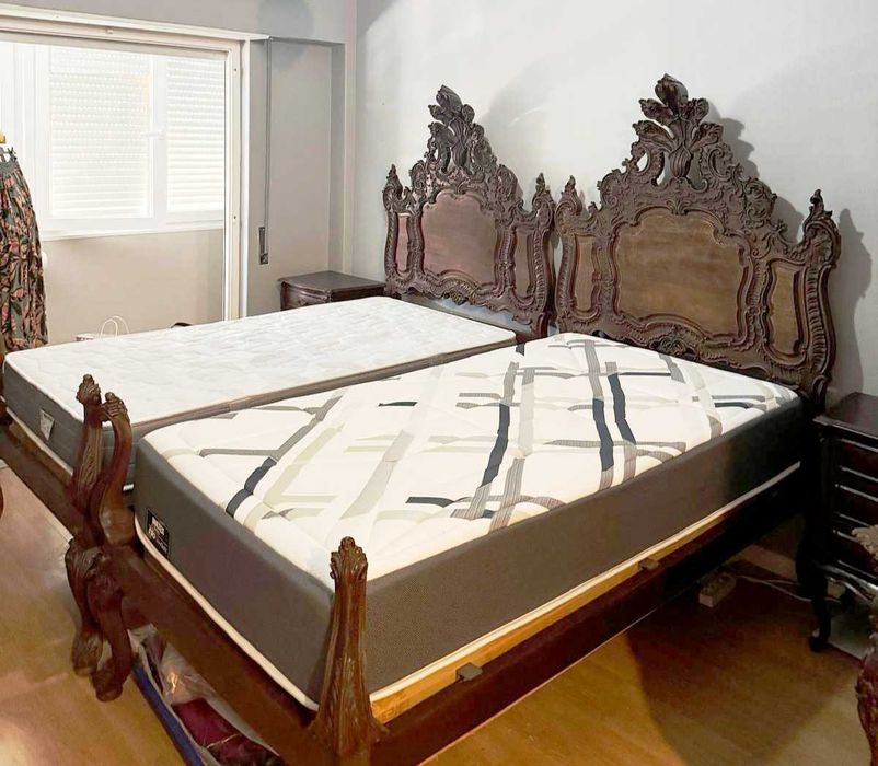 Conjunto de mobília de quarto D. João V/D. José