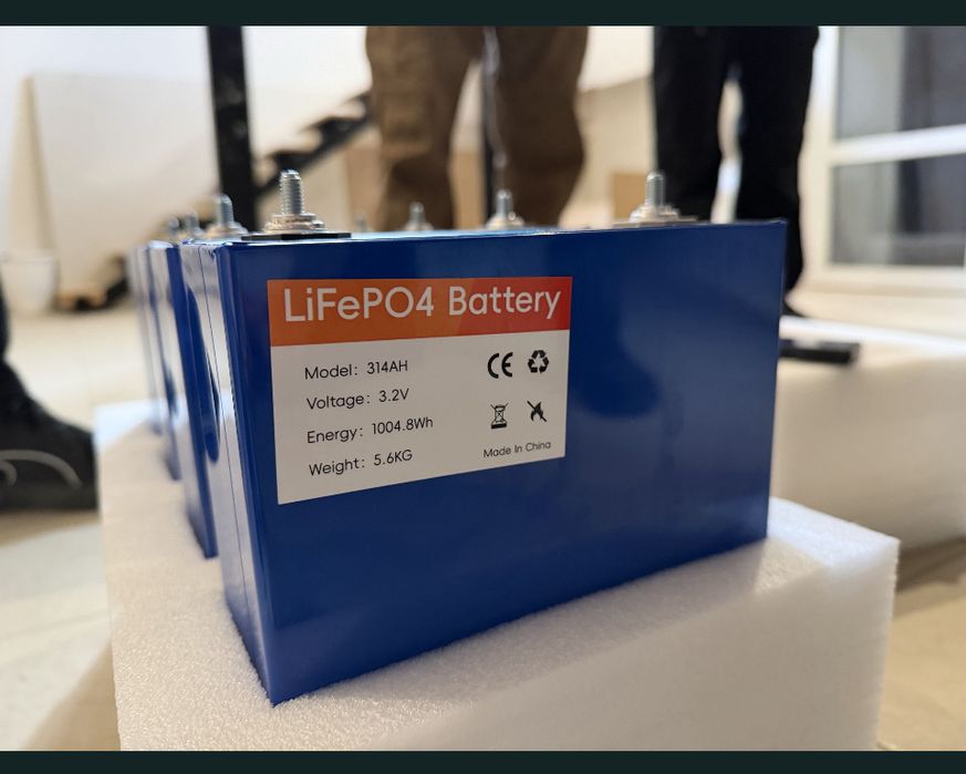 Комірки LifePO4 EVE 314Ah 3.2V (Grade A)