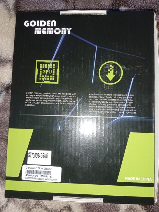Відеокарта nvidia geforce gt 730 4gb