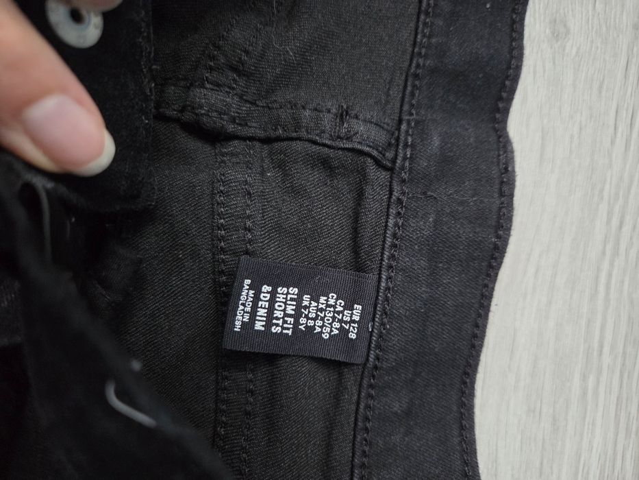 Spodenki jeansowe H&M 128