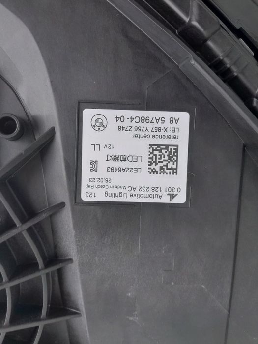 Bmw 5 seria led G60 2023р Фара права ліва