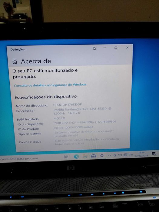 Computador portatil marca HP para venda preço mesmo barato para desocupar Atencao leia anuncio