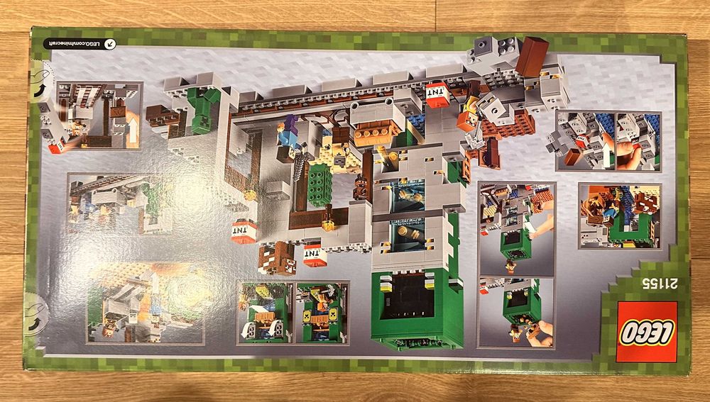 LEGO 21155 Minecraft - Kopalnia Creeperów NOWY 2019