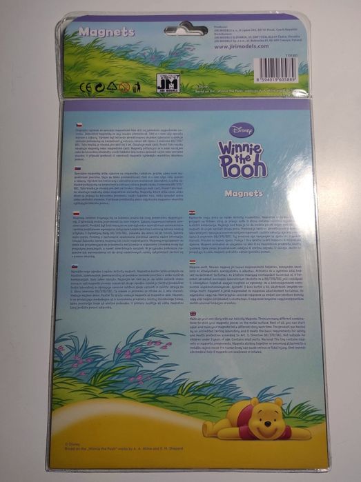 Kubuś Puchatek i przyjaciele Winnie Pooh  magnesy jiri models