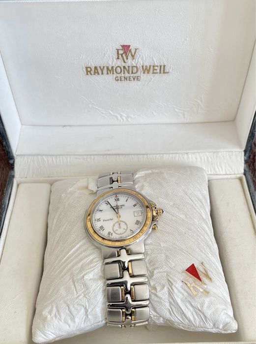 RAYMOND WEIL (aço e Ouro)