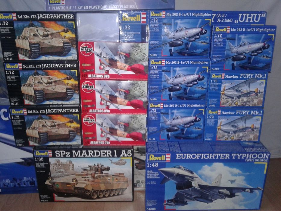 Nowe modele samolotów firmy Revell