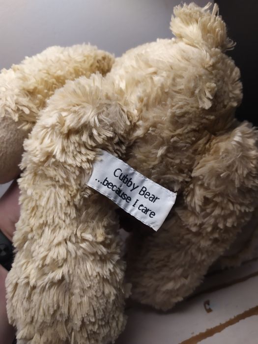 Miś maskotka pluszak przytulanka Russ Cubby Bear because I care