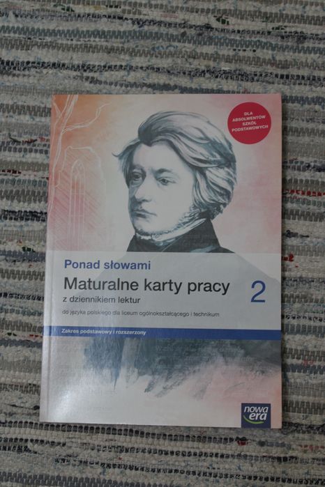 NOWA Maturalne karty pracy z dziennikiem lektur Ponad słowami 2