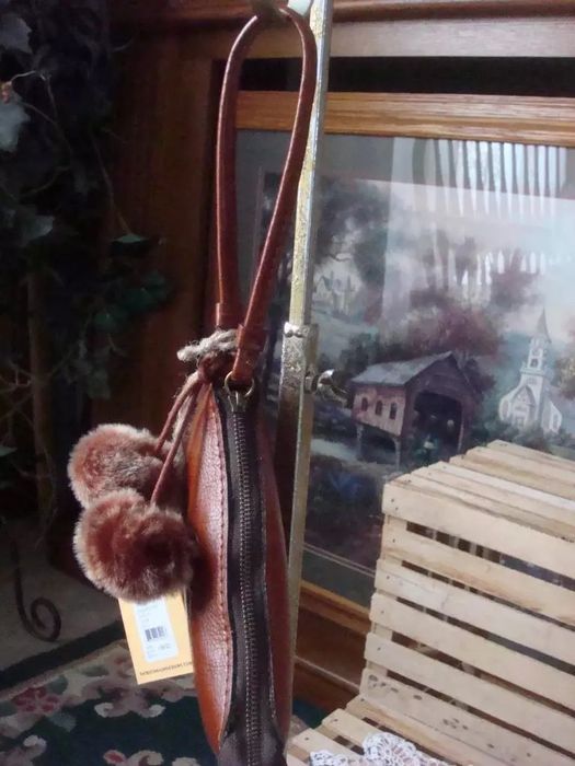 Шкіряний гаманець сумка PATRICIA NASH Piedmont Sherpa