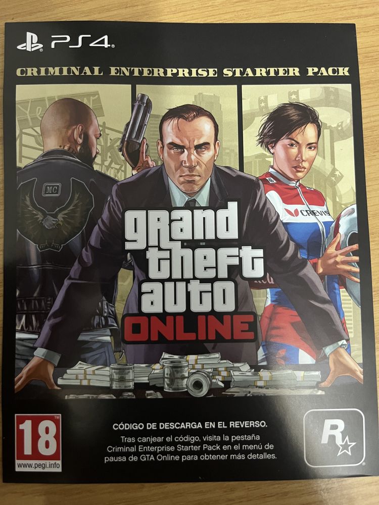 Gta v starter pack ps4 (sem jogo) Souto Da Carpalhosa E Ortigosa • OLX  Portugal