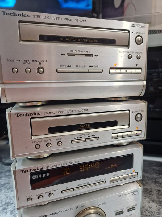 Wieża Technics -amplifier,tuner , deck  i CD