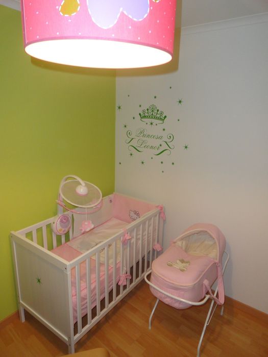 Conjunto Hello Kitty Resguardo Proteção de berço