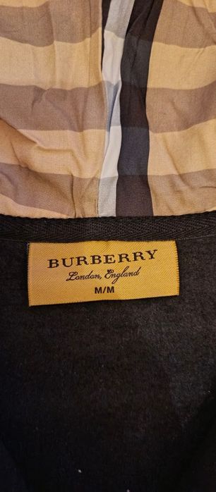 Czarna bluza burberry