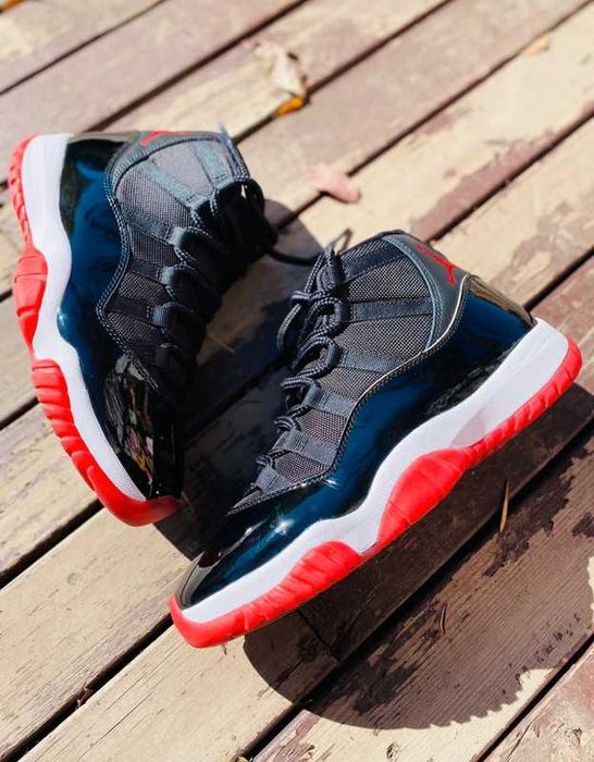 NikeAir Jordan11RetroPlayoffsBred R.44