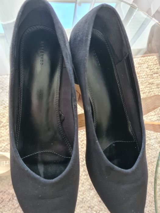 Zamszowe czółenka reserved