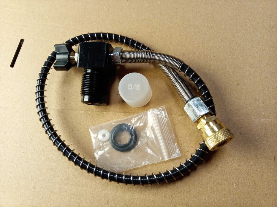 Заправна станція 5/8 заправочная ВД ПСП ПЦП Pcp високого тиску 300атм