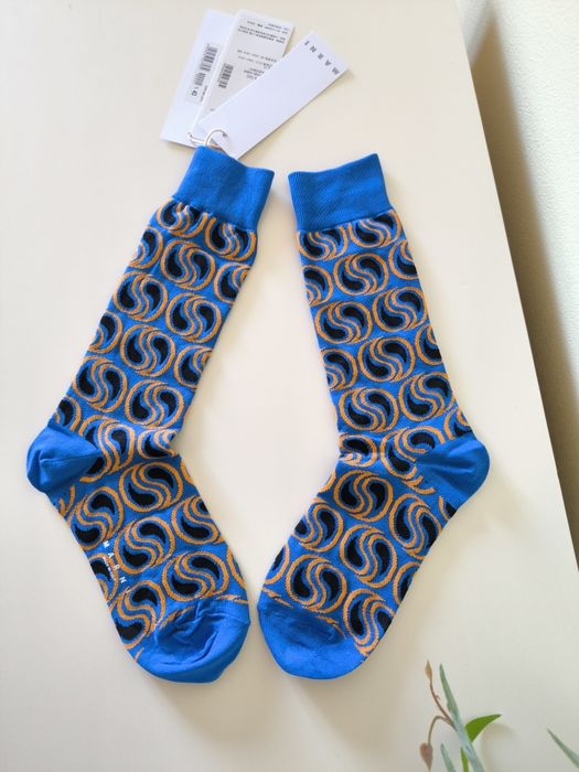 MARNI шкарпетки з мерсеризованої бавовни з додаванням  нейлону.