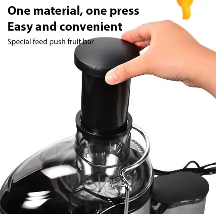 Espremedor 800w , máquina de suco para extrator de frutas inteiras com