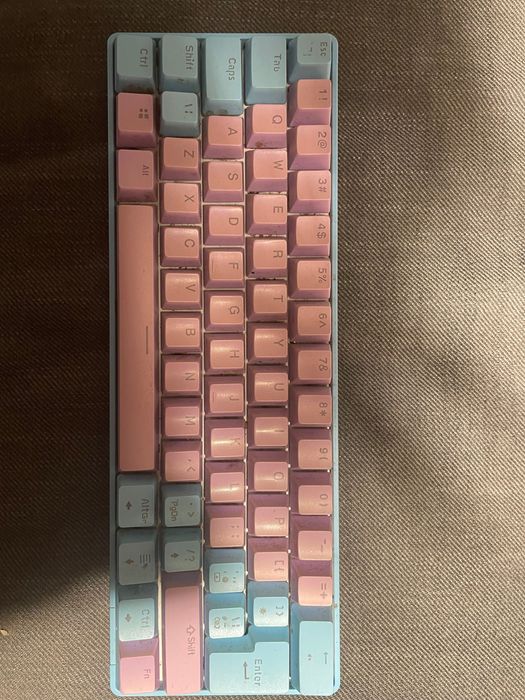 klawiatura 60% gamingowa mechaniczna
