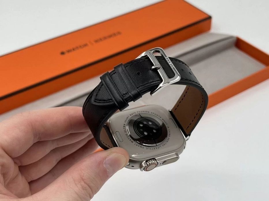 Кожаный ремешок Hermes Single Tour для Apple Watch